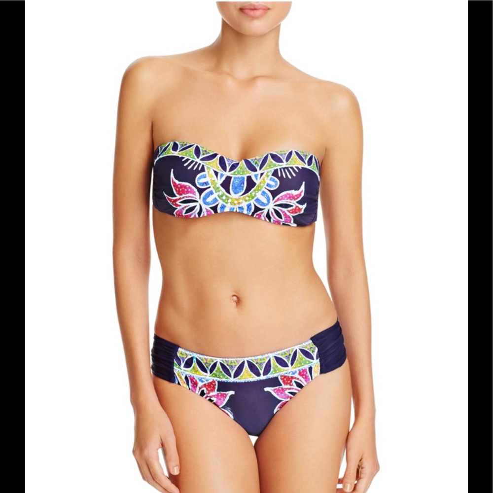 Trina Turk Bikini Top and Reversible Bottom